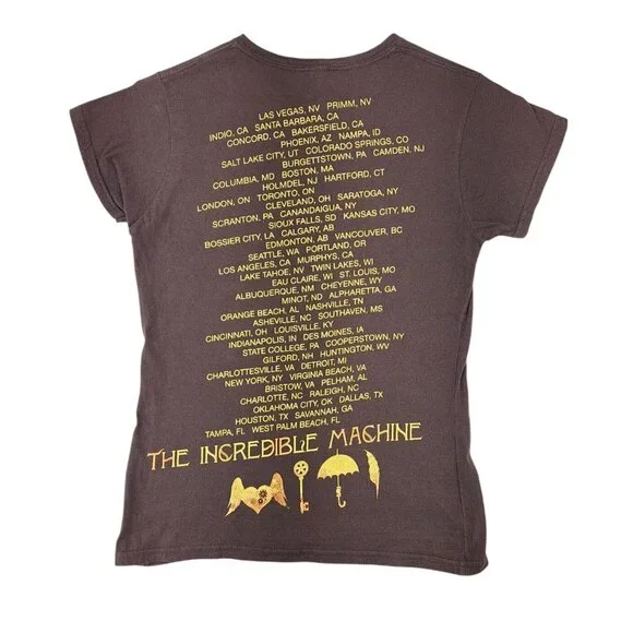 Sugarland Tour T-Shirt Incredible Machine Women Size Medium Jennifer Nettles - Picture 2 of 6